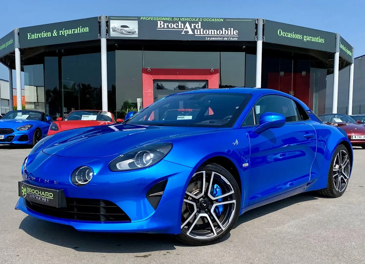 Alpine A110 / 1.8l Turbo 252 CH BVA 7 /  Première Edition N° 2 Blu/Azzurro - 1