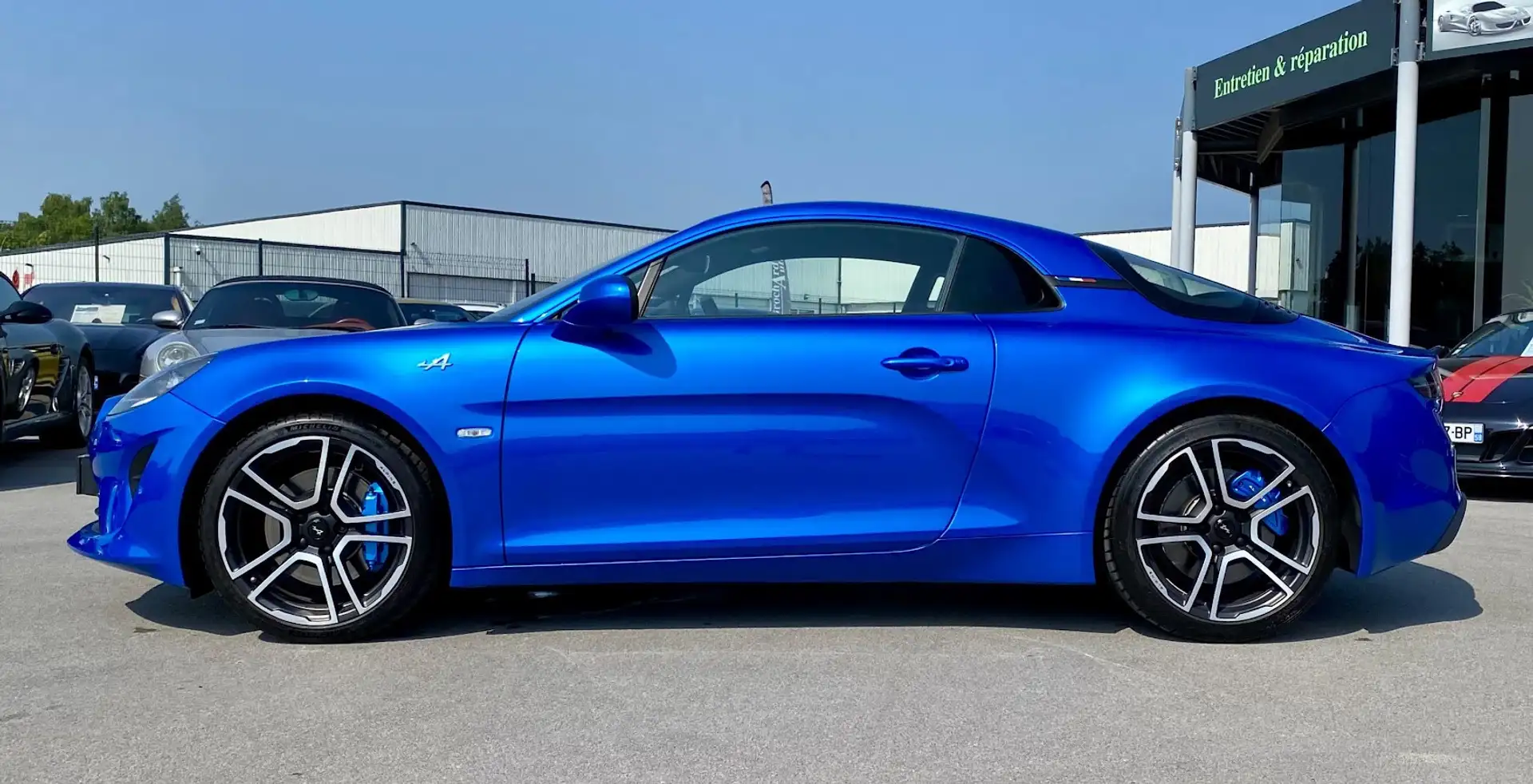 Alpine A110 / 1.8l Turbo 252 CH BVA 7 /  Première Edition N° 2 Blu/Azzurro - 2