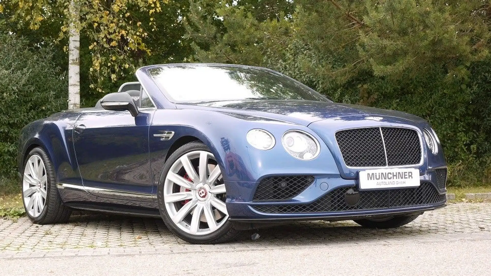 Bentley Continental GT 4.0 V8 S 4WD Aut.Convertible Bleu - 1