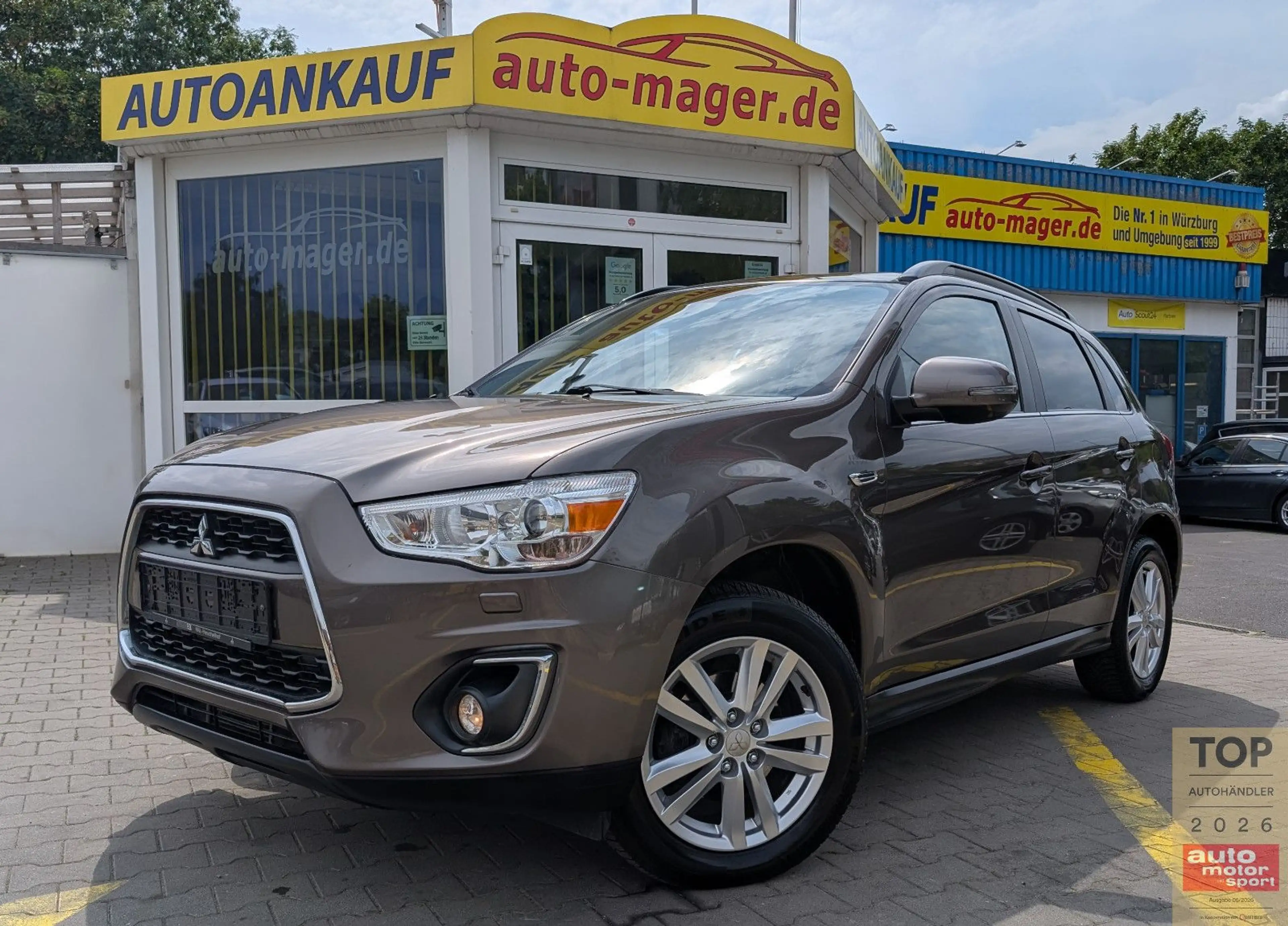 Mitsubishi ASX 2.2D 4WD*AUTO*2Hd*AHK*PANO*XENON*RKam*