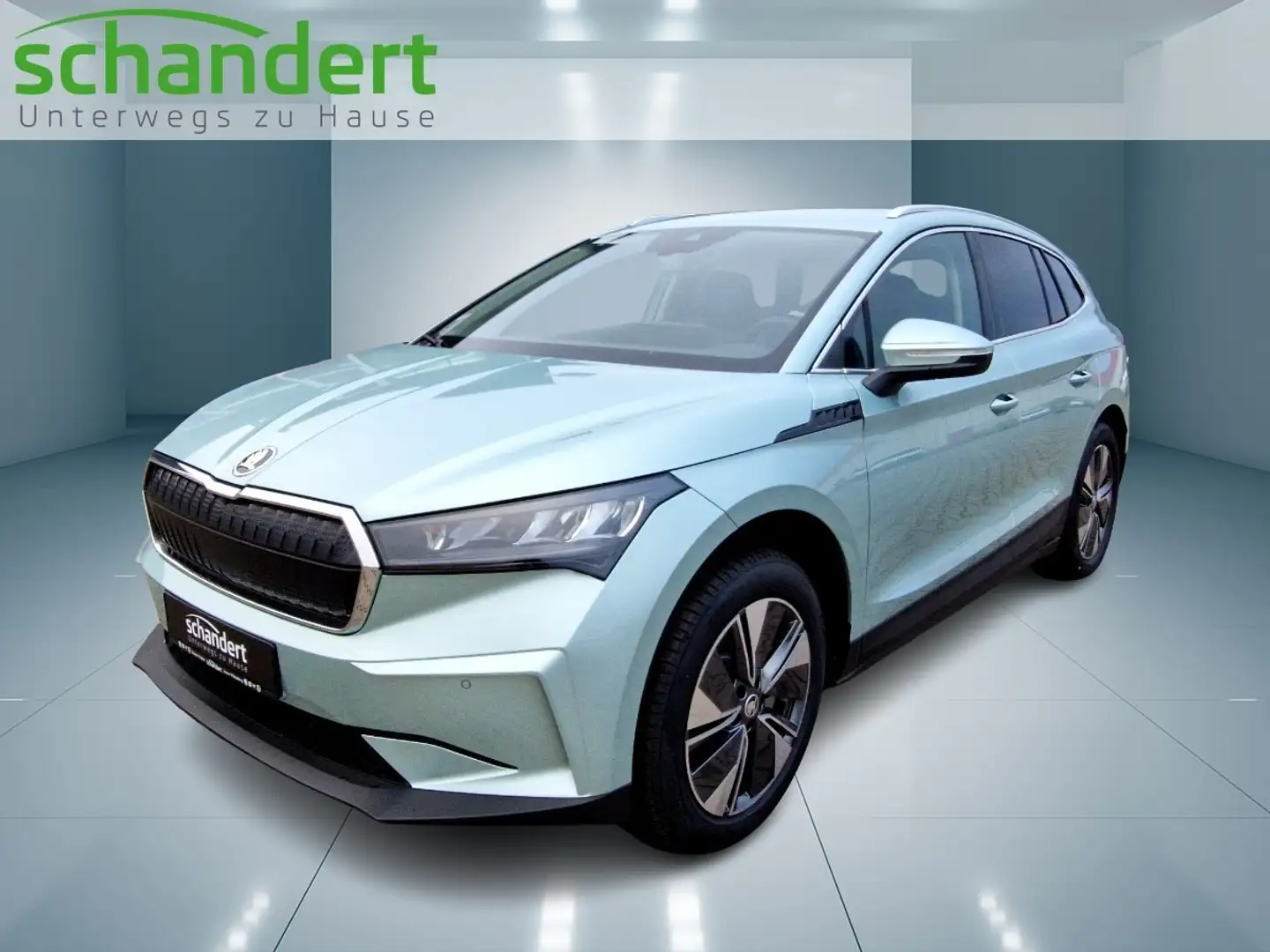 Skoda Enyaq 85 Loft LED Navi AHK Klimaautomatik PDC DAB Silber - 1