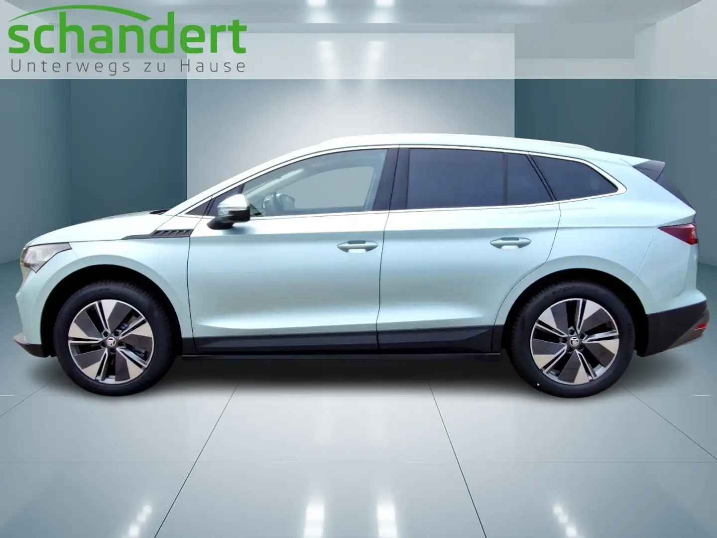 Skoda Enyaq 85 Loft LED Navi AHK Klimaautomatik PDC DAB Silber - 2