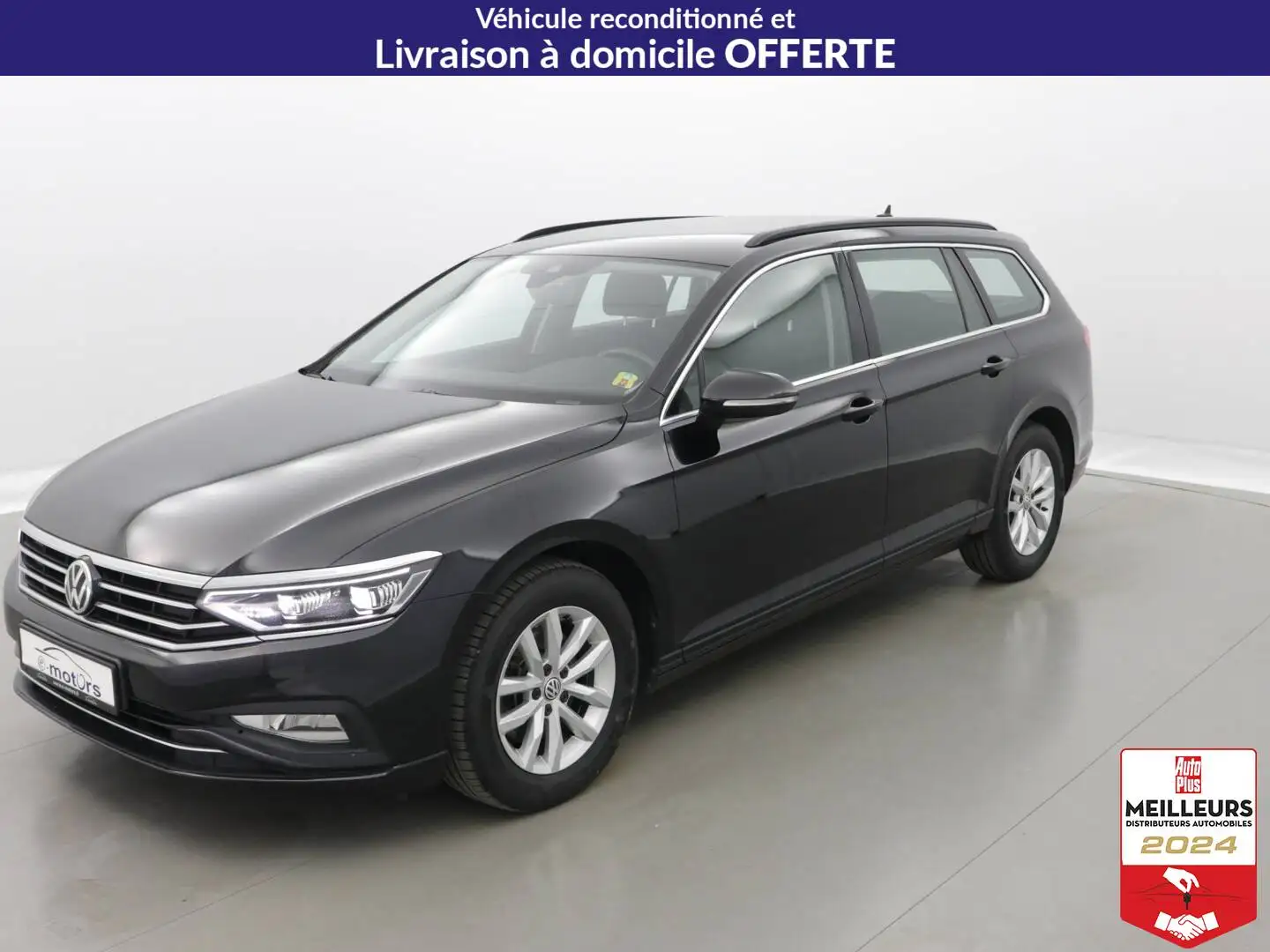 Volkswagen Passat 1.6 TDI 120 DSG7 +Caméra Noir - 1