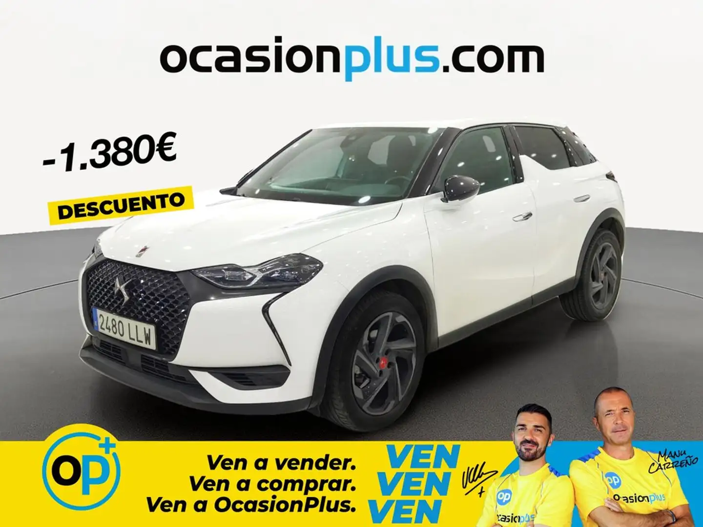 DS Automobiles DS 3 Crossback BlueHDi Performance Line 130 Aut. Blanco - 1