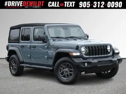 Gray 2024 Jeep Wrangler SUV / Crossover Four-Wheel Drive 8-Speed Automatic