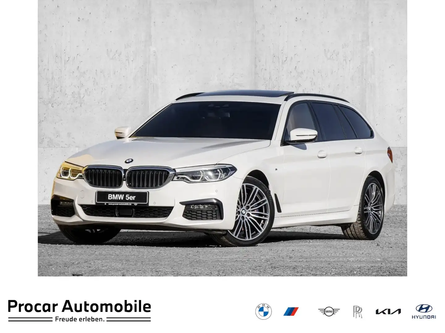 BMW 530 d xDrive M SPORT+PANO+HuD+DA PLUS+360°+LHZ Білий - 1