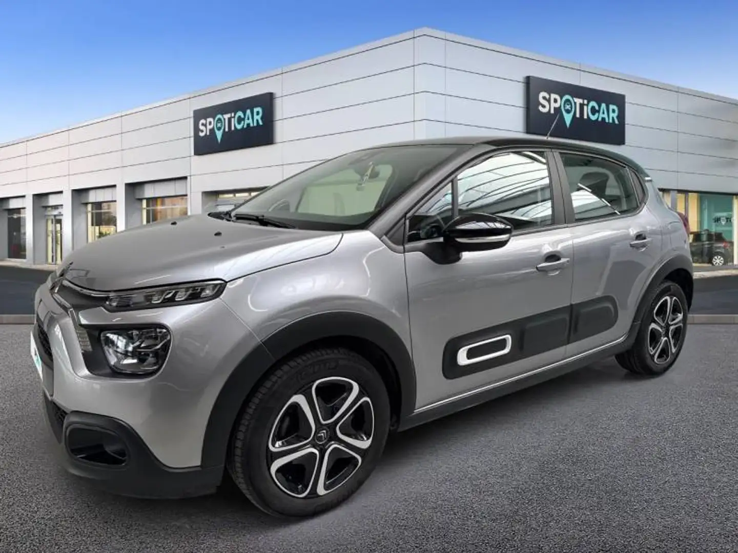 Citroen C3 3 1.2 PureTech 110 S&S MAN6 Feel Gris - 1