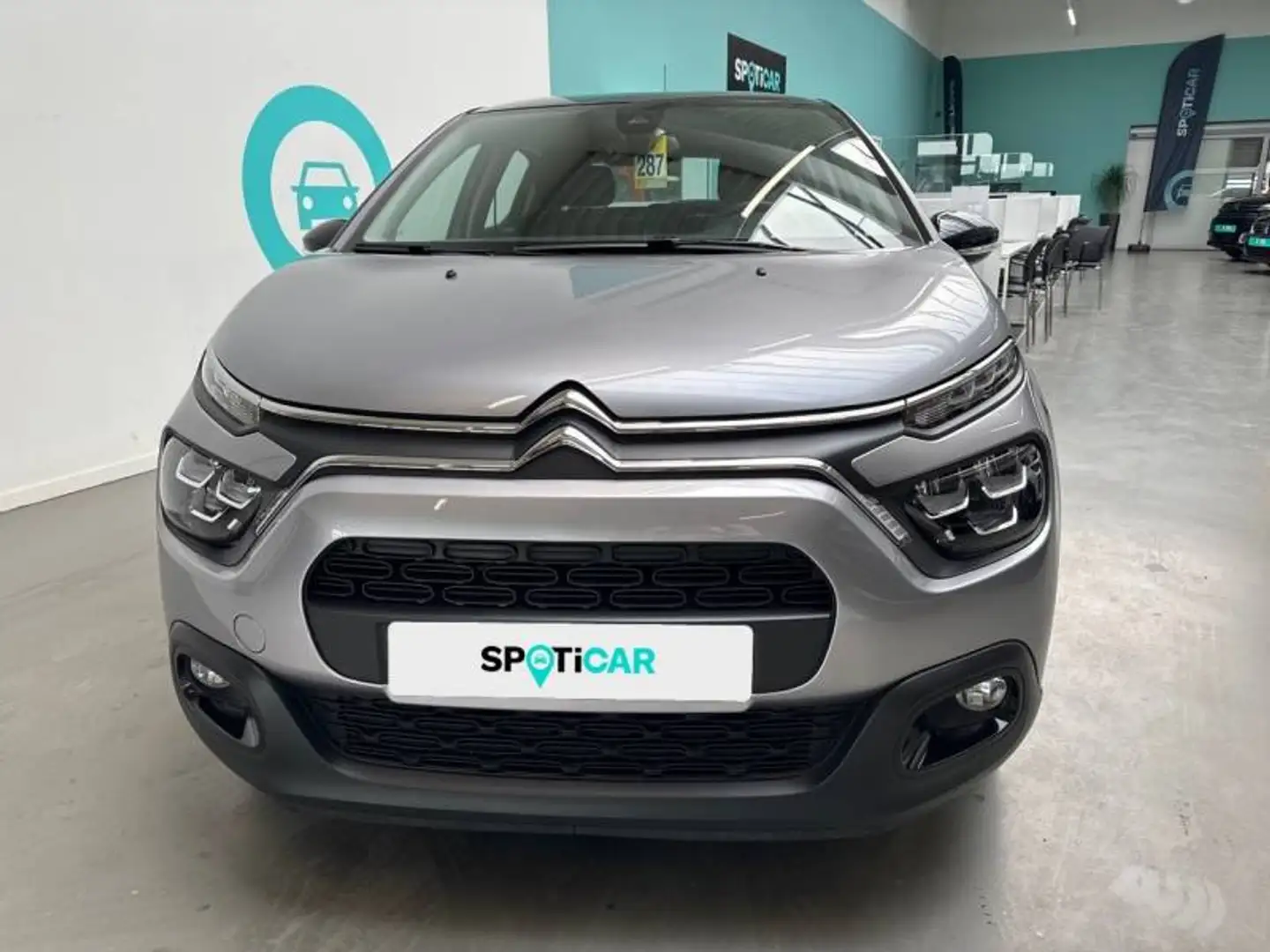 Citroen C3 3 1.2 PureTech 110 S&S MAN6 Feel Gris - 2