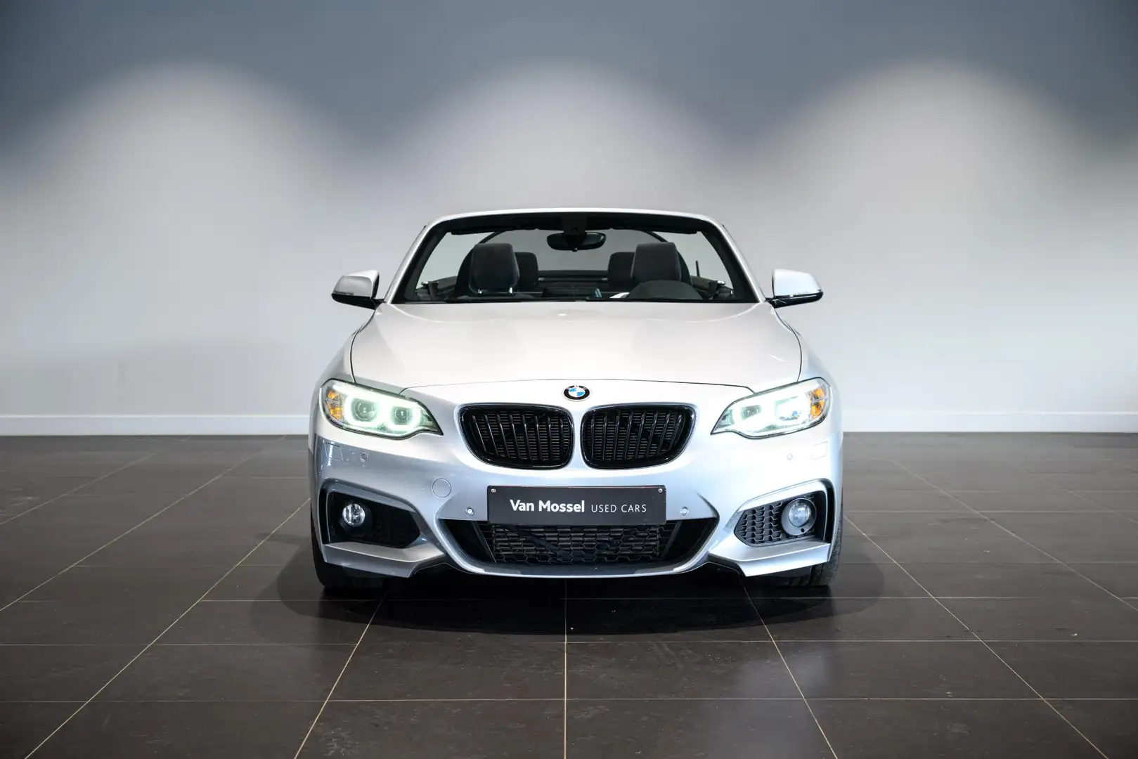 BMW 218 218i Cabriolet | PDC | M-pakket | Xenon | cruise c Argento - 2