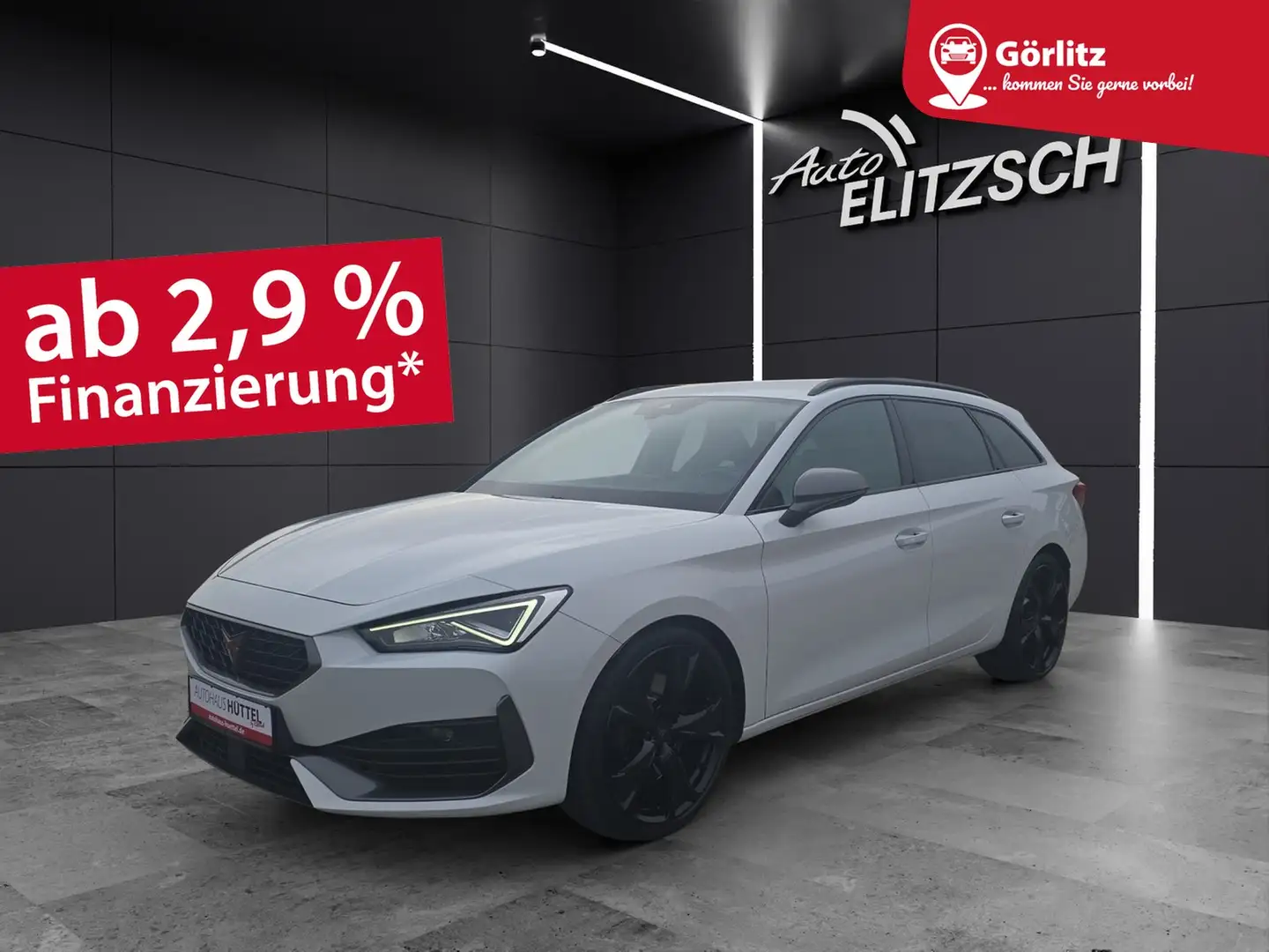 CUPRA Leon Sportstourer VZ 2.0 TSI 4Drive DSG AHZ ACC NAVI Weiß - 1