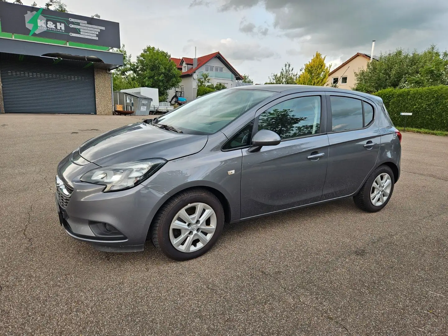 Opel Corsa E Edition ecoFlex 2 Hand Euro6 Klima Tempo Grijs - 1