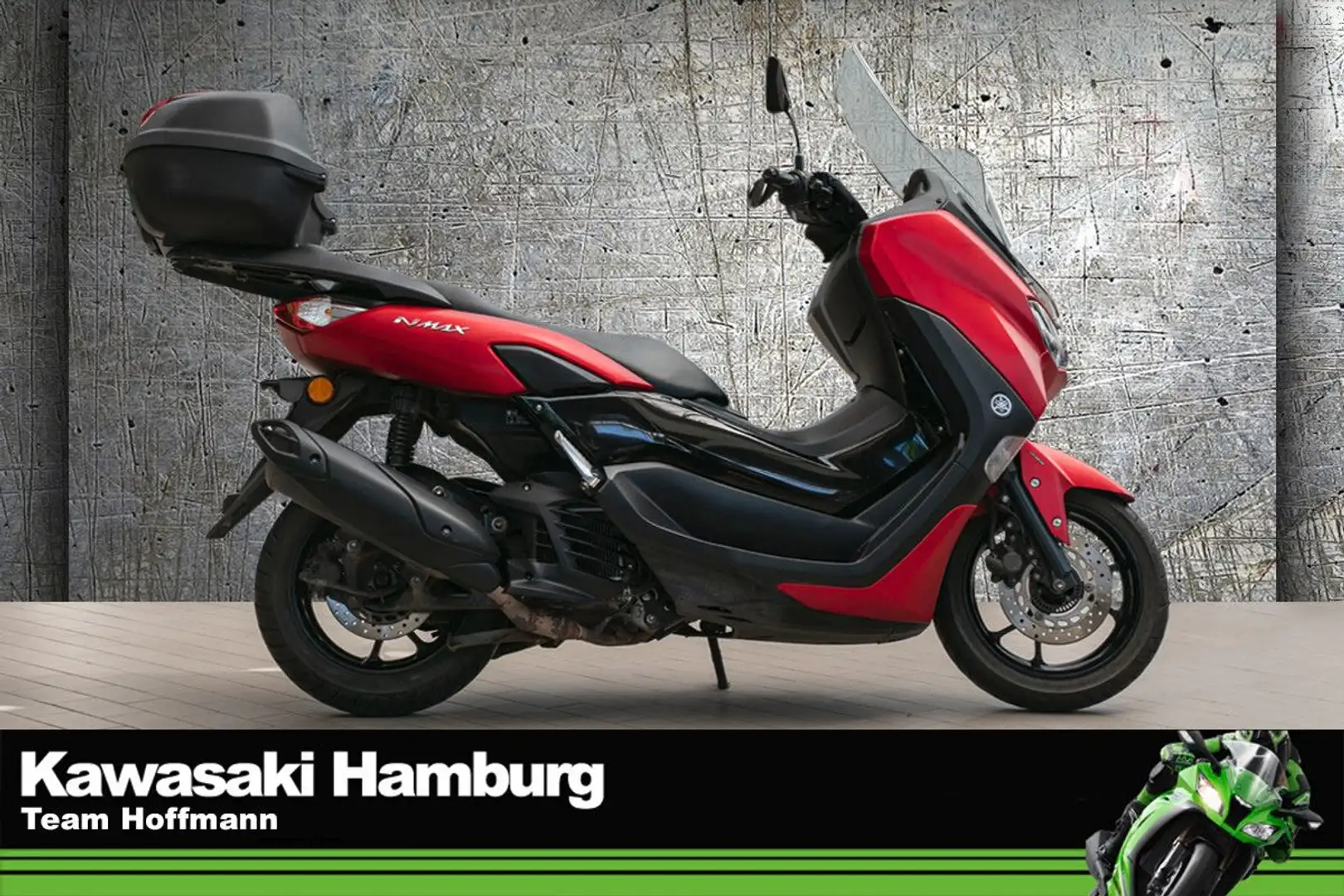 Yamaha NMAX 125 ABS,  1.Hand, unfallfrei, Lieferservice Rojo - 1