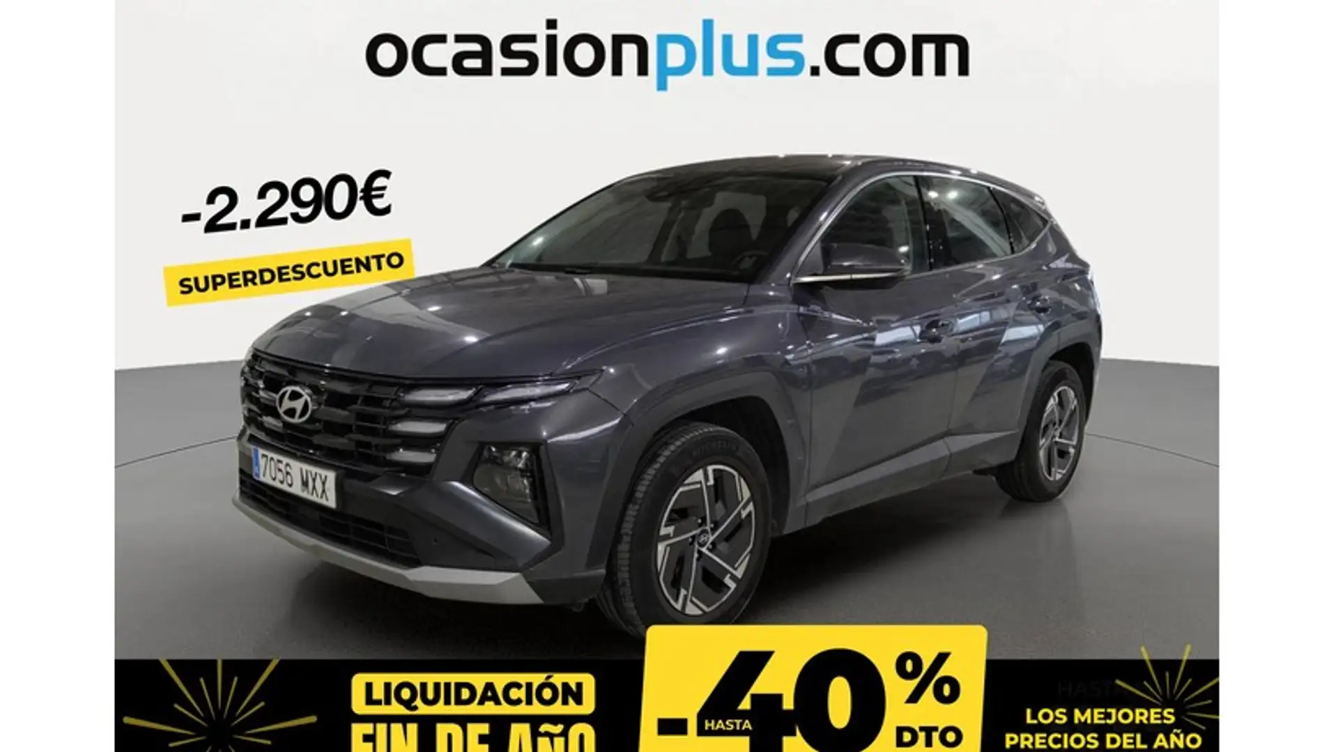 Hyundai TUCSON 1.6 T Klass Gris - 1