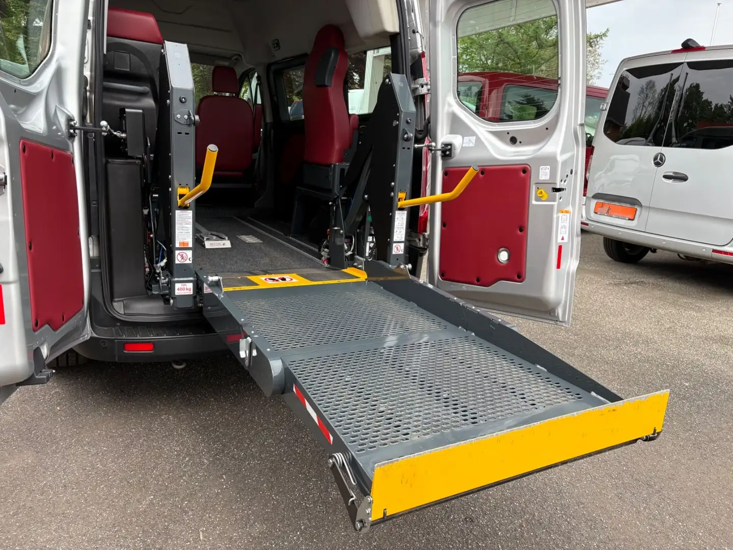 Ford Transit Custom Akitvfahrer/Passivfahrer Klima H2 Argent - 1