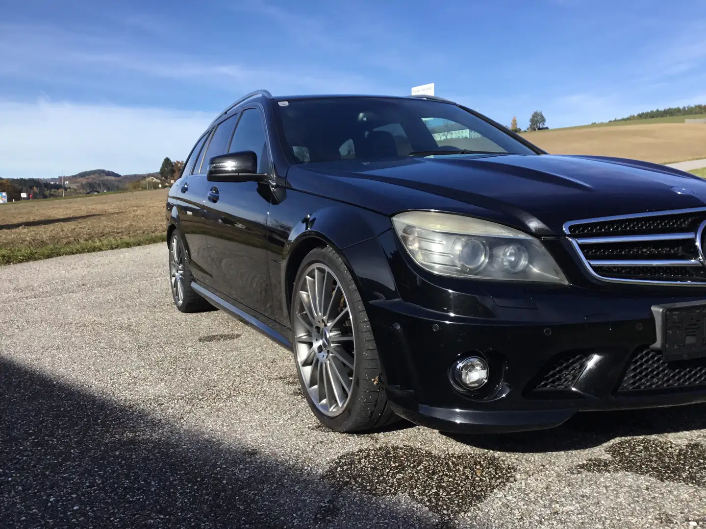 Mercedes-Benz C 63 AMG C 63 T AMG Avantgarde Aut. Avantgarde Schwarz - 2