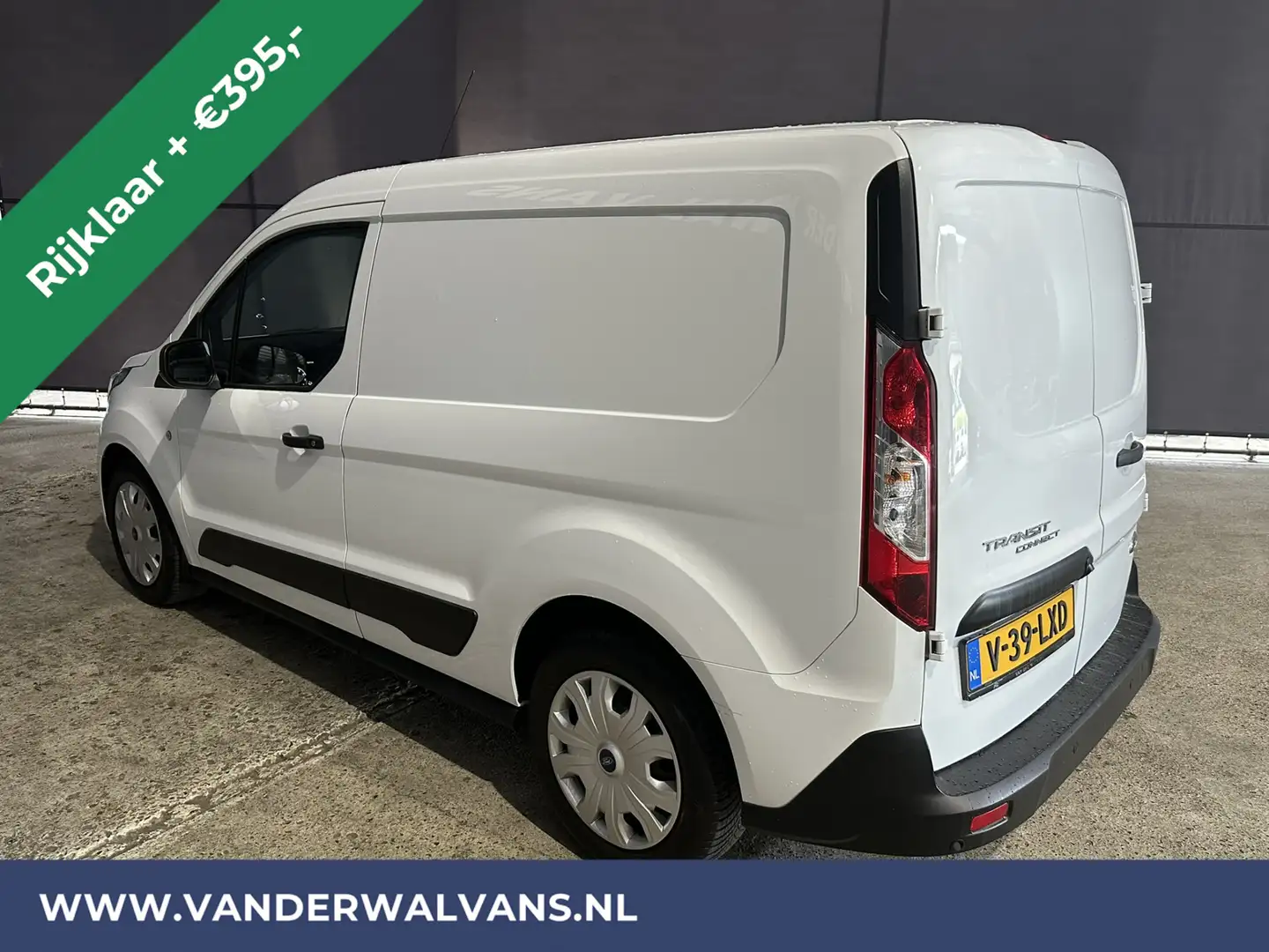 Ford Transit Connect 1.5 EcoBlue 101pk L1H1 Euro6 *Rijklaar Direct Rijd Wit - 2