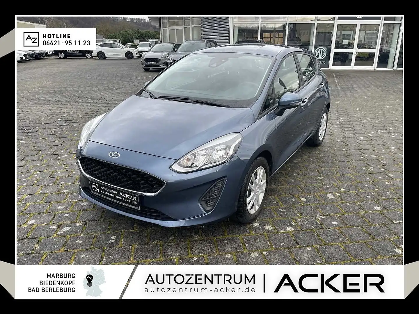 Ford Fiesta 1.1 Trend Klima/MyDock/WinterPak Blau - 1