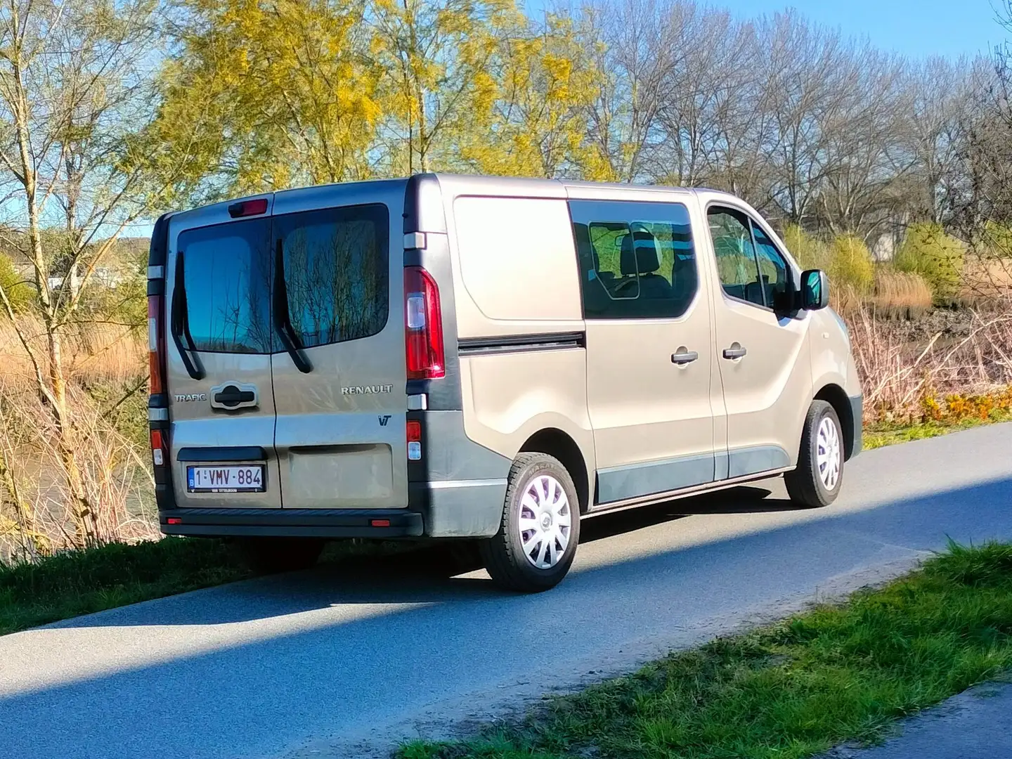 Renault Trafic Trafic dCi 95 L1H1 Dubbele Cabine Beige - 2