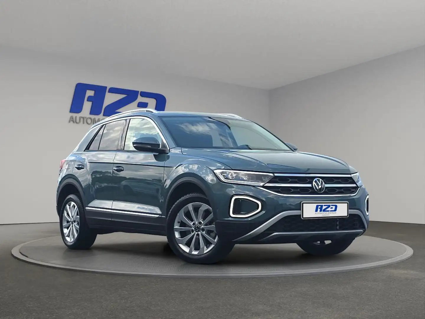 Volkswagen T-Roc Style 2.0 TDI V-COCK ACC R-KAM NAVI T-LEDER Blu/Azzurro - 2