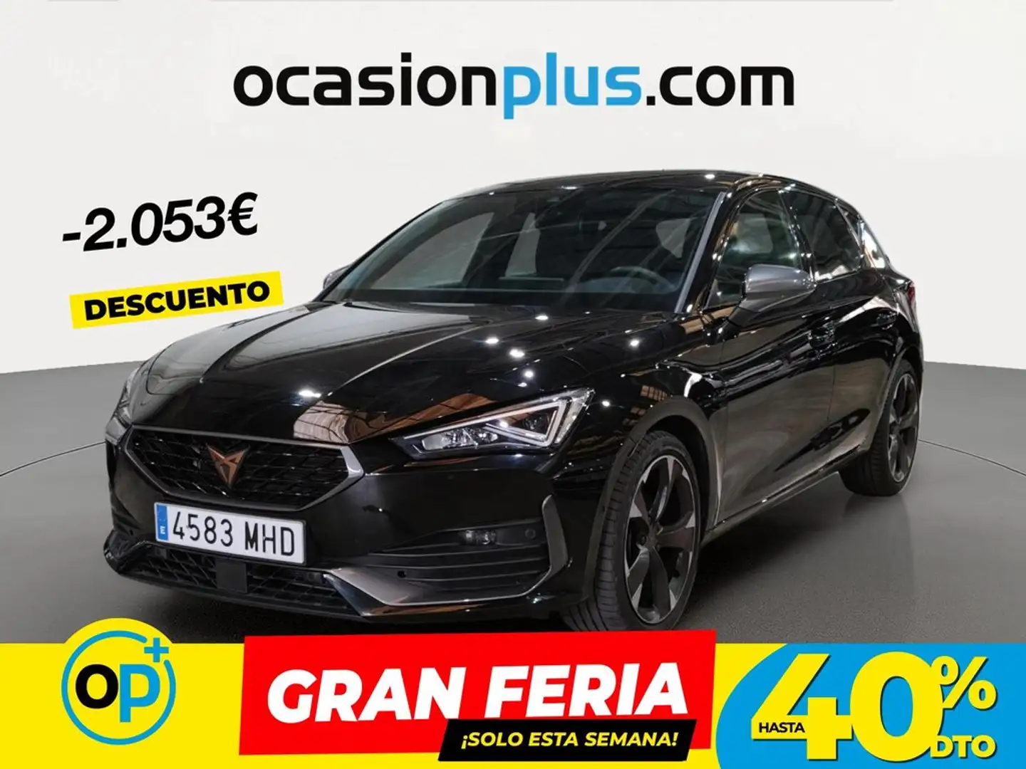 CUPRA Leon 1.5 ETSI DSG 110Kw Negro - 1