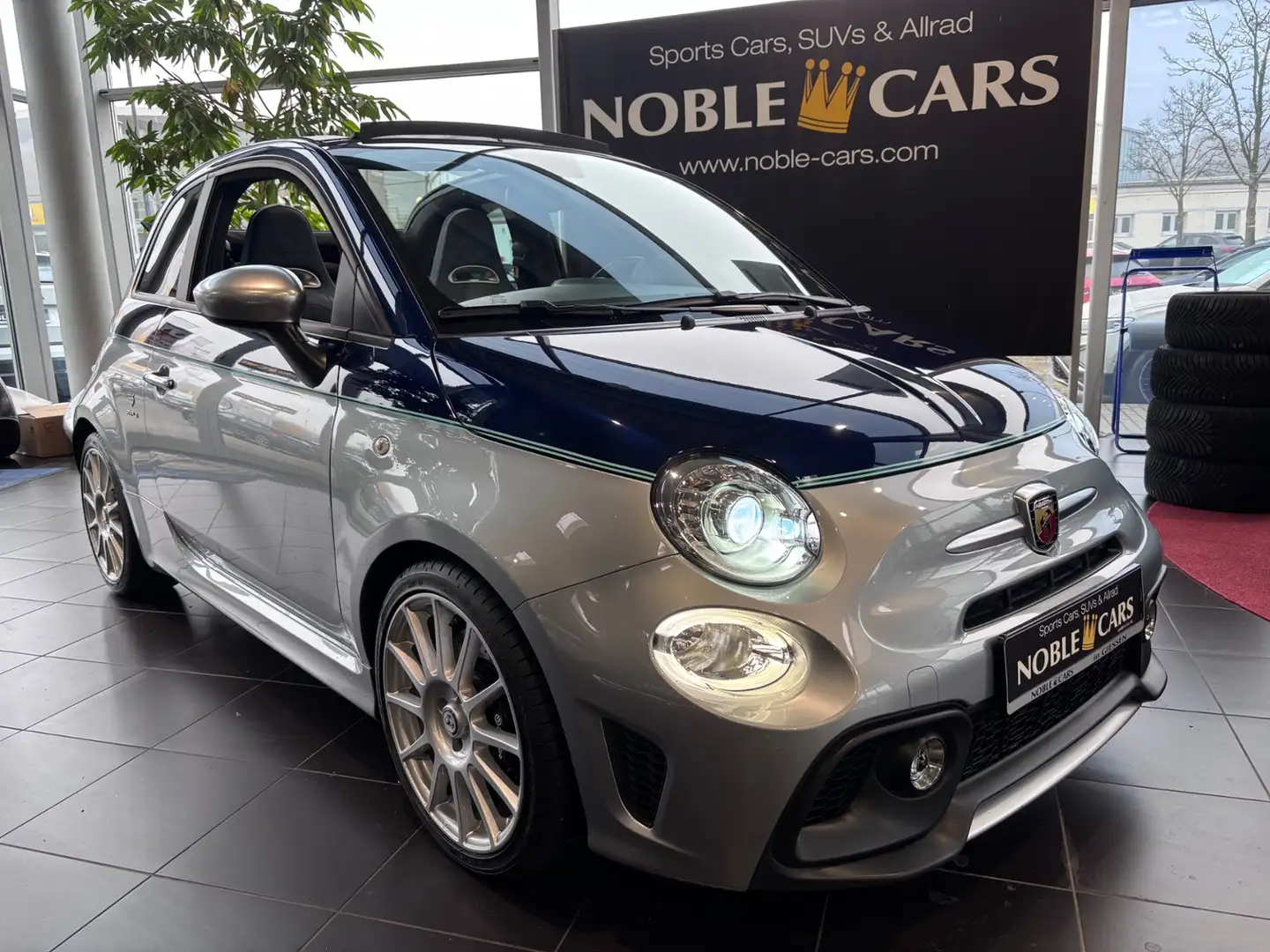Abarth 695C Rivale XENON LEDER ALU Modrá - 1