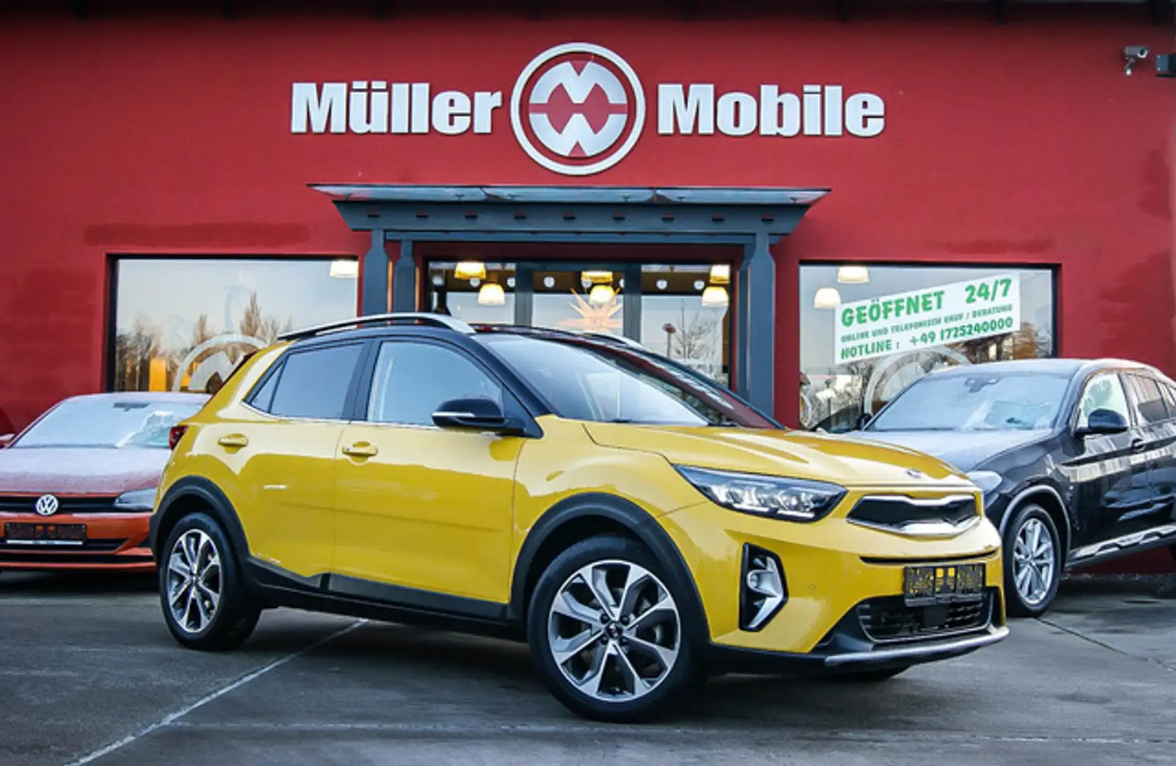 Kia Stonic 1.0 T-GDI Mild-Hybrid Spirit FLORIDAGELB Spirit Jaune - 1