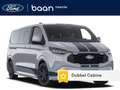 Ford Transit Custom PHEV 233PK SPORT | Grijs kenteken | Dubbel Cabine Zwart - thumbnail 1