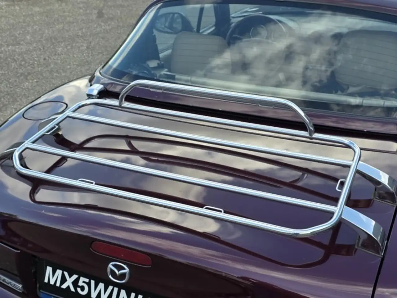 Mazda MX-5 NB 1.6 | 2000 Paars miracle decade INCL. hardtop, foto 12