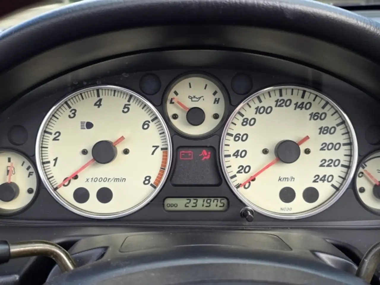 Mazda MX-5 NB 1.6 | 2000 Paars miracle decade INCL. hardtop, foto 6