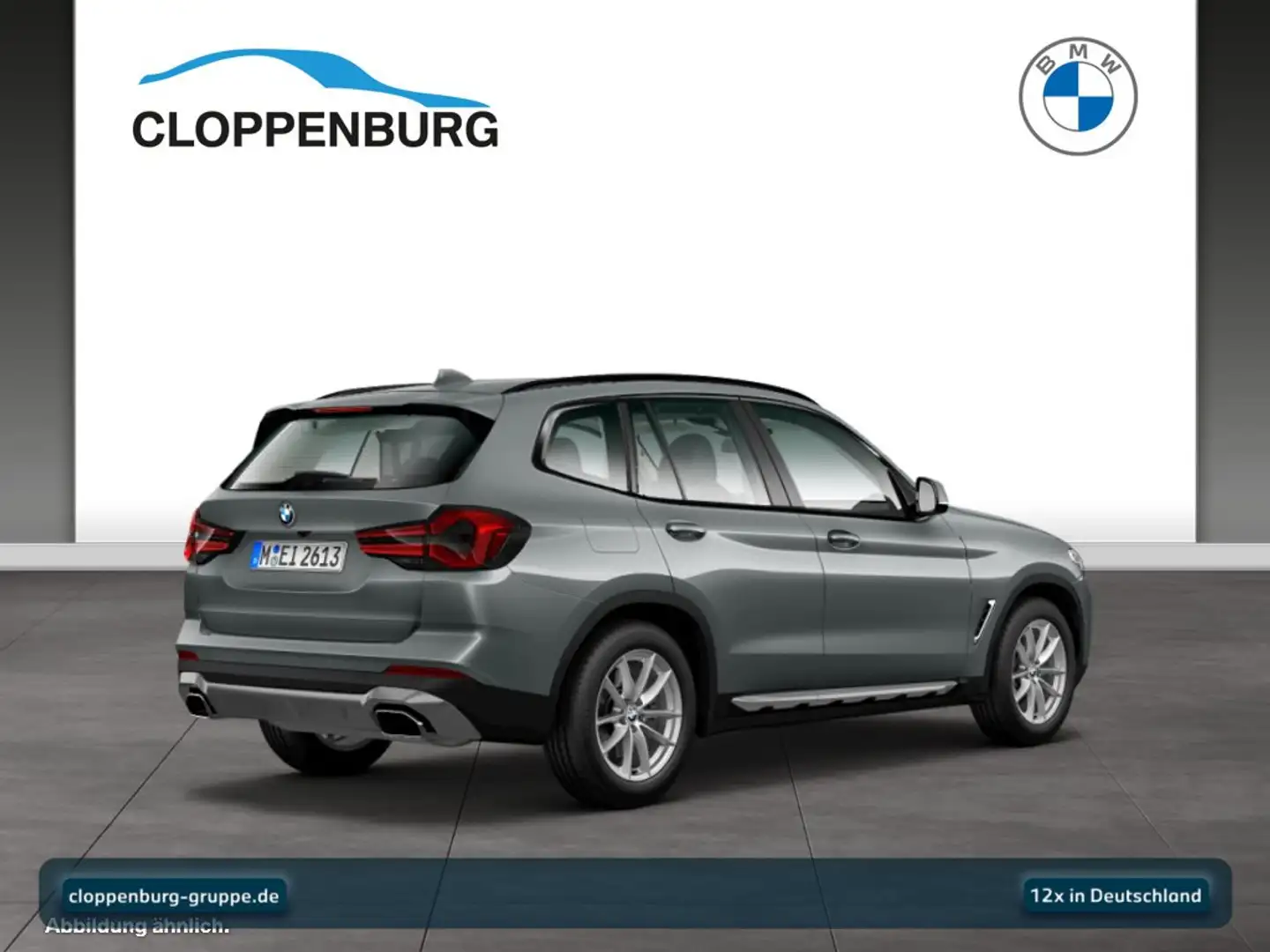 BMW X3 xDrive30i ZA Navi+Pano+SHZ+HiFi+Fernl.Ass+LED Grau - 2