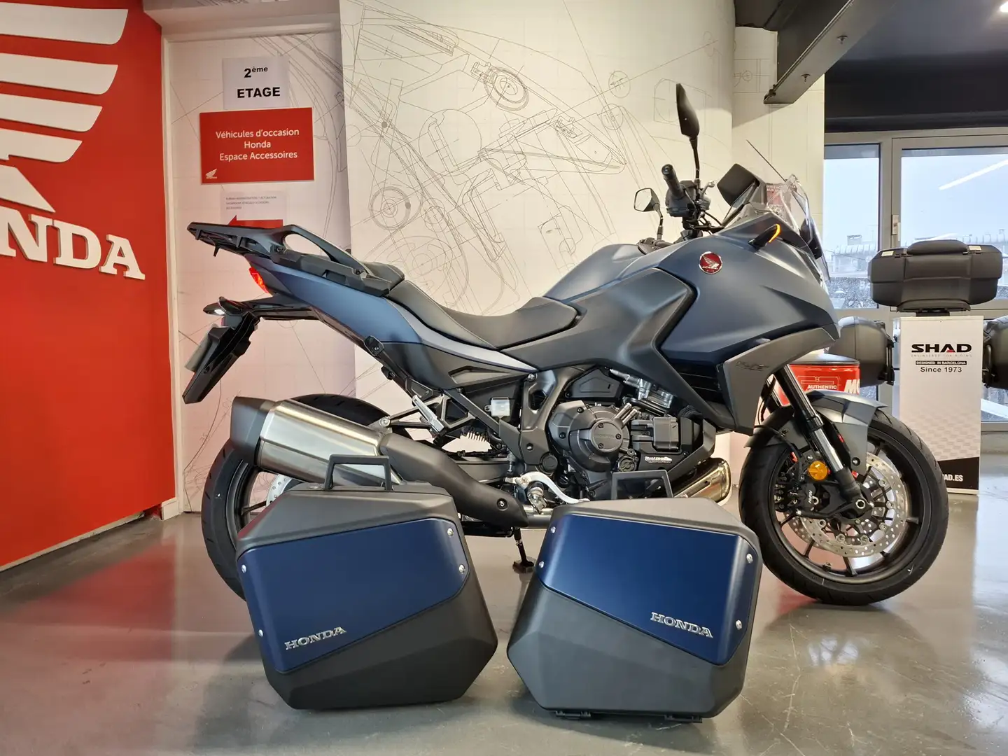 Honda NT 1100 Albastru - 2