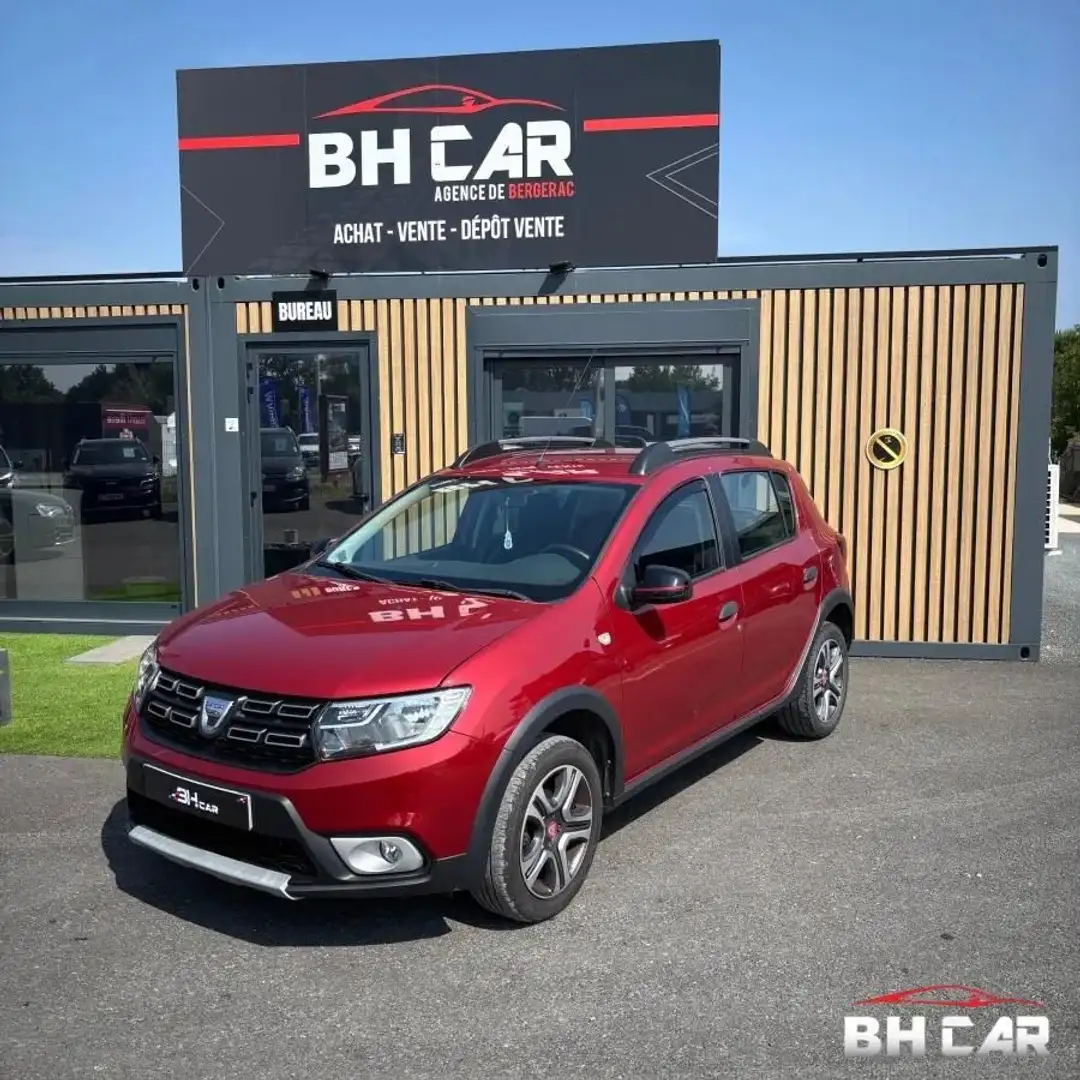 Dacia Sandero STEPWAY 1.5 BLUEDCI 95 TECHROAD START-STOP 1ERE MA Rouge - 1