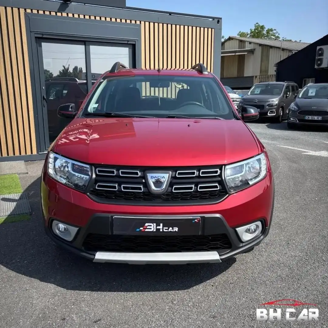 Dacia Sandero STEPWAY 1.5 BLUEDCI 95 TECHROAD START-STOP 1ERE MA Rouge - 2