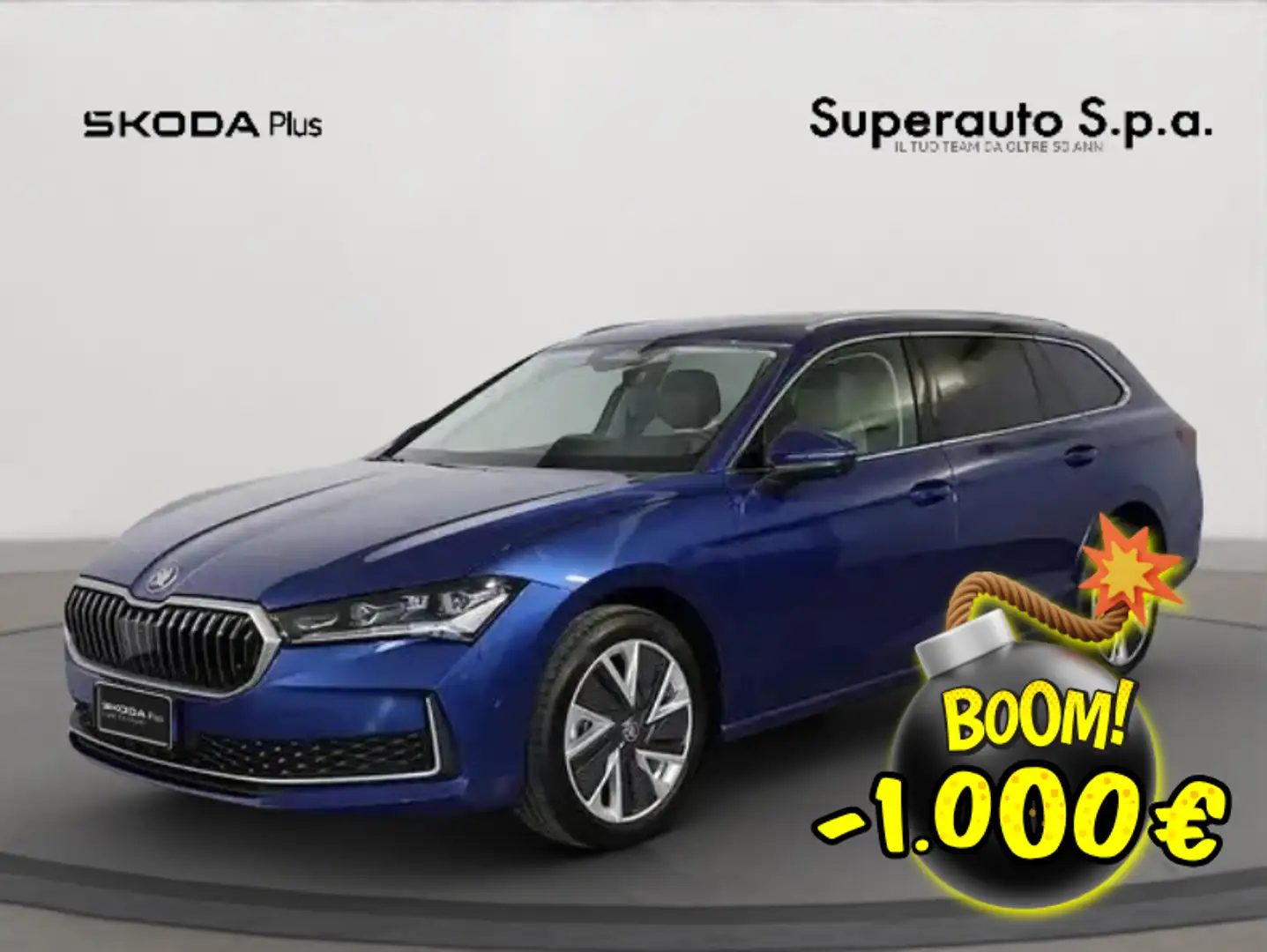 Skoda Superb 2.0 TDI DSG Wagon Style Blu/Azzurro - 1