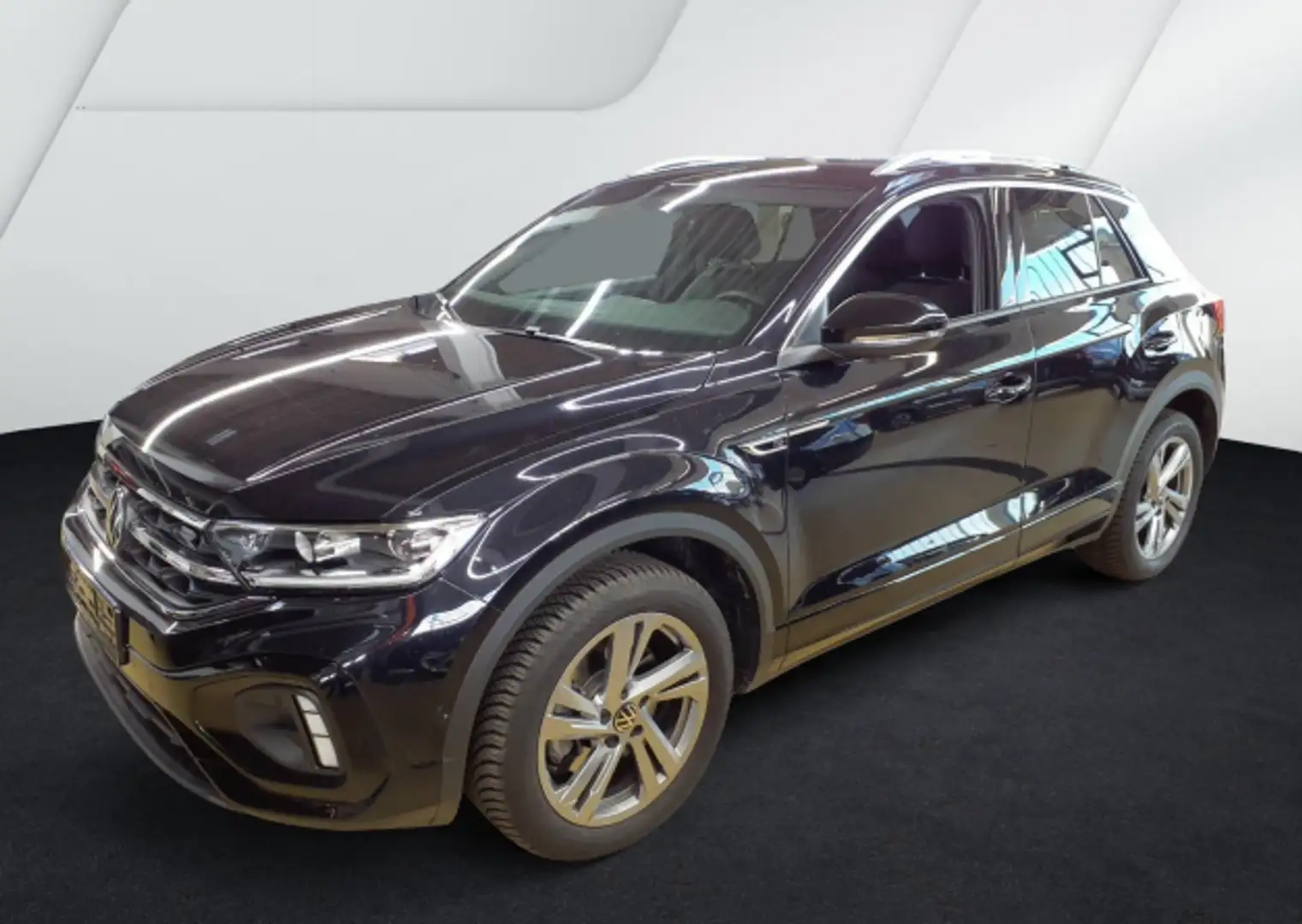 Volkswagen T-Roc 2.0 TDI DSG R-Line LED NAVI AHK ACC PARKASS Schwarz - 1