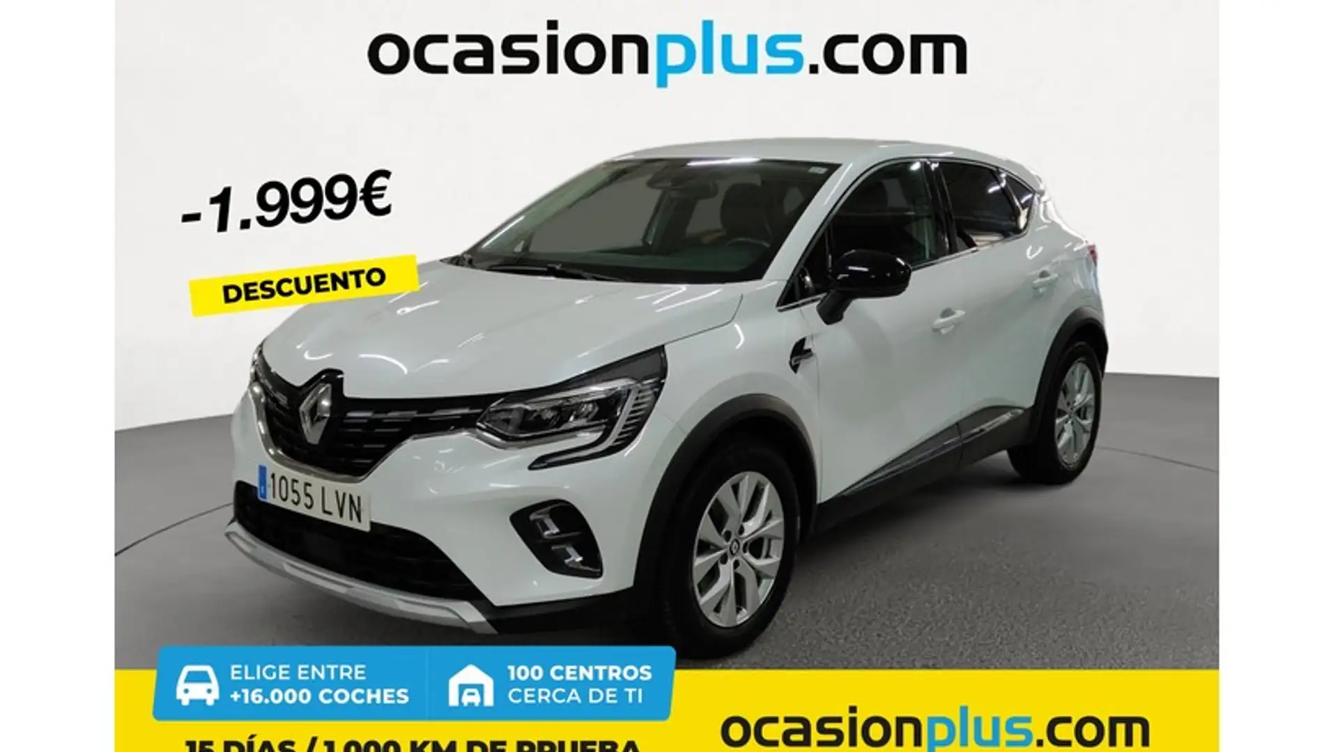 Renault Captur E-TECH Híbrido Enchufable Zen 117kW Blanc - 1