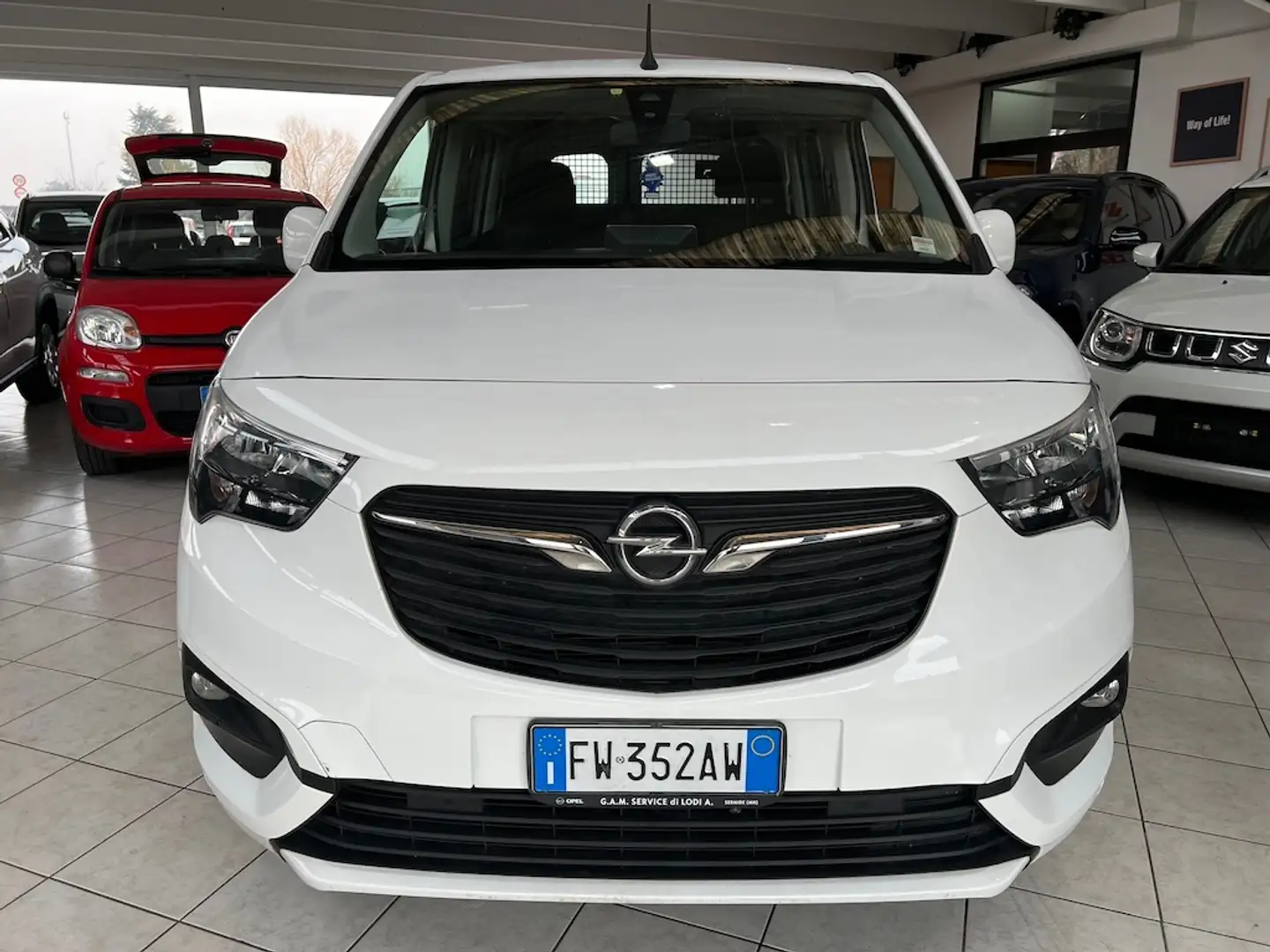 Opel Combo Life 1,5 130 CV ADVANCE COMBI 5 POSTI N1 IVA ESCLUSA Bílá - 2