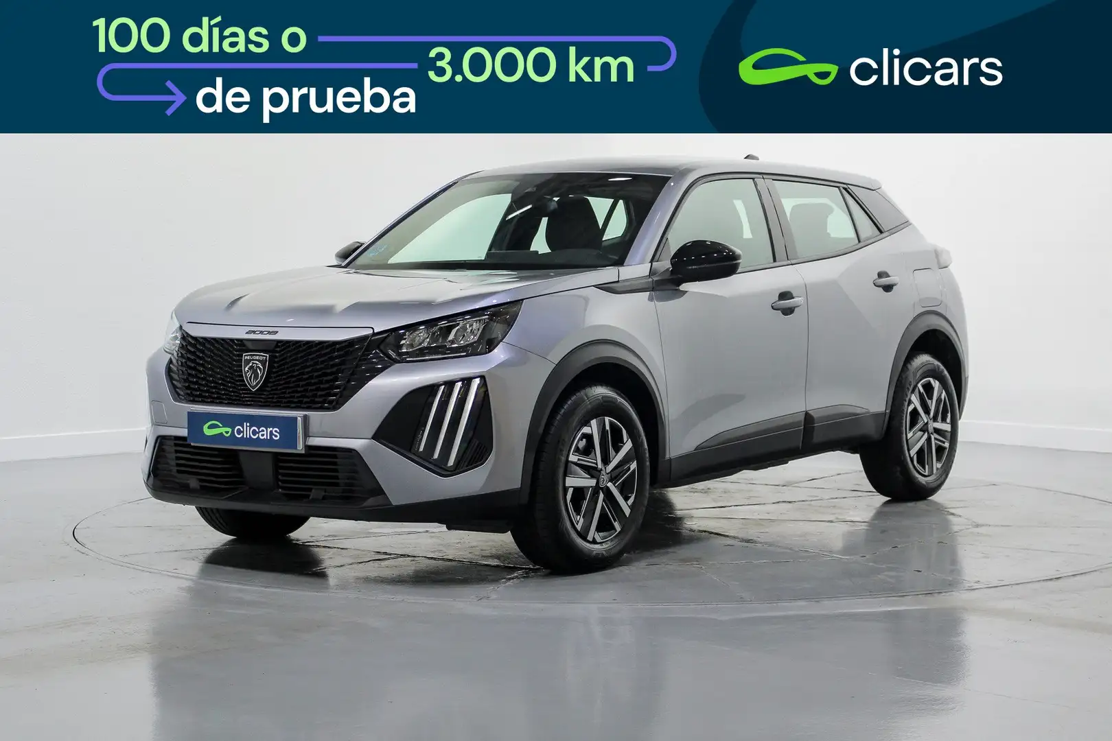 Peugeot 2008 1.2 PureTech S&S Active 100 Plateado - 1