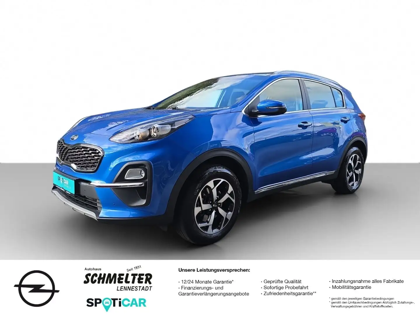 Kia Sportage Vision 2WD Navi Kamera DAB Sitzheizung Blau - 1