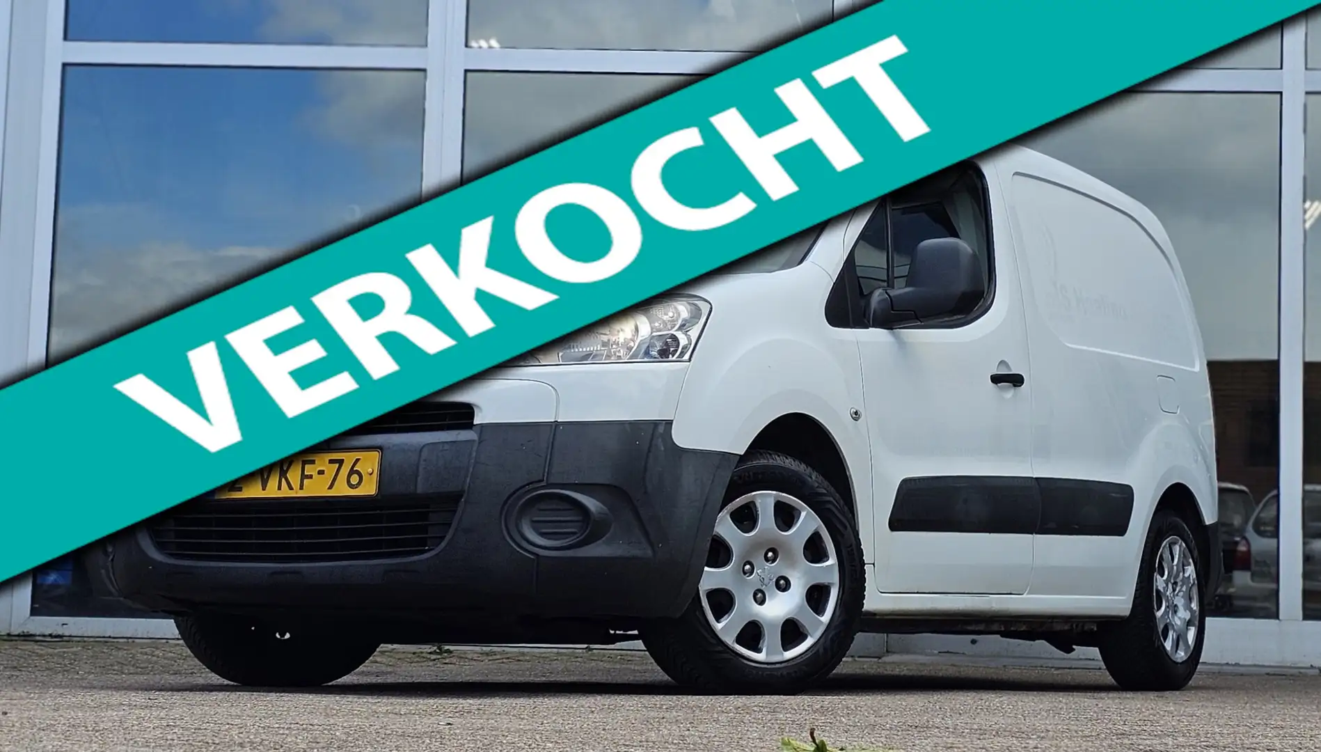 Peugeot Partner 120 1.6 HDI L1 XT APK 04-04-2025 Airco 3e Eigenaar Wit - 1