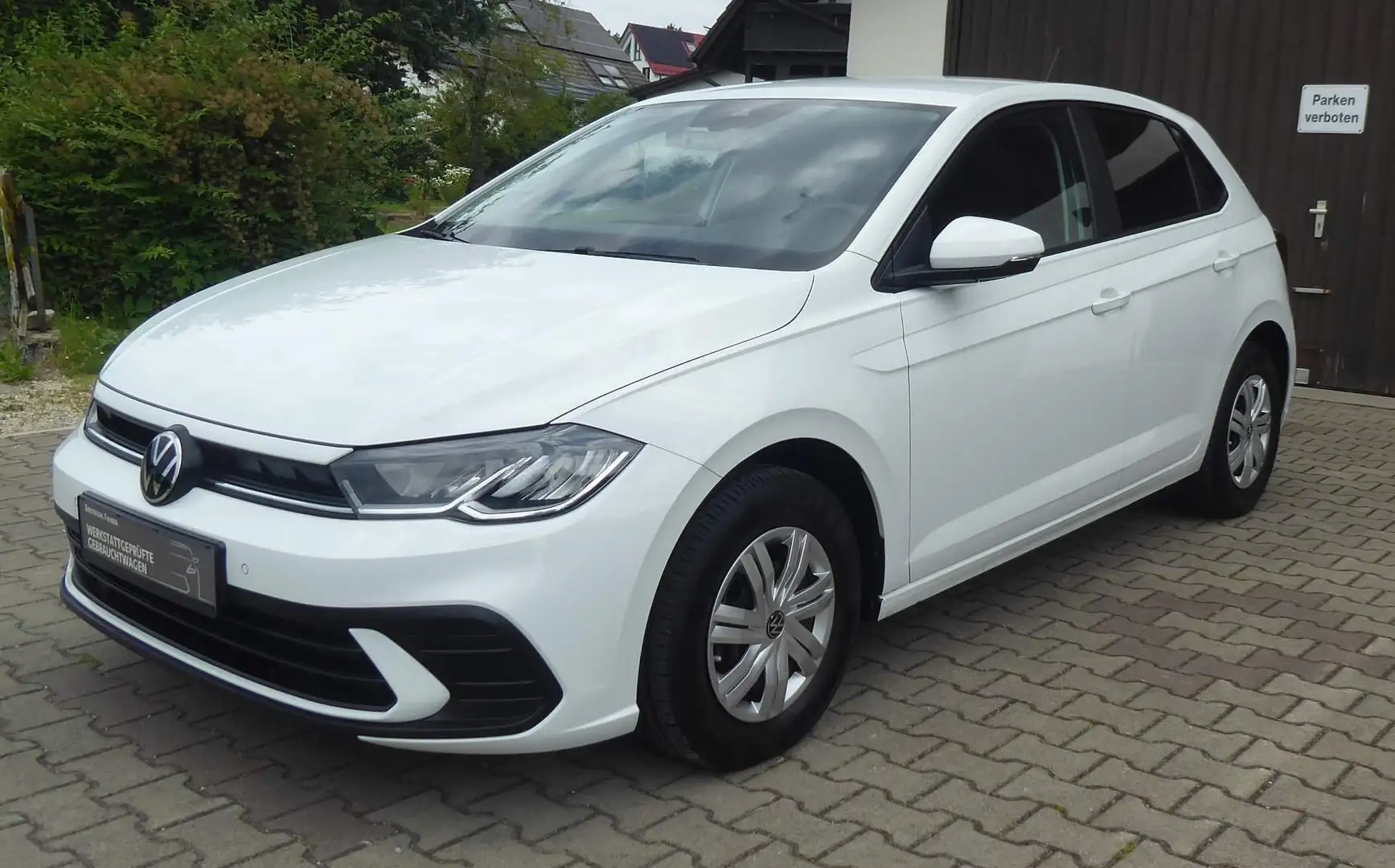 Volkswagen Polo VI 1.0 TSI /LED-SCHEINWERFER/VIRTUAL-COCKPIT/SHZ Blanc - 1
