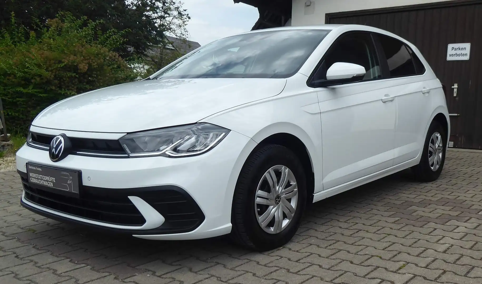 Volkswagen Polo VI 1.0 TSI /LED-SCHEINWERFER/VIRTUAL-COCKPIT/SHZ Blanc - 2