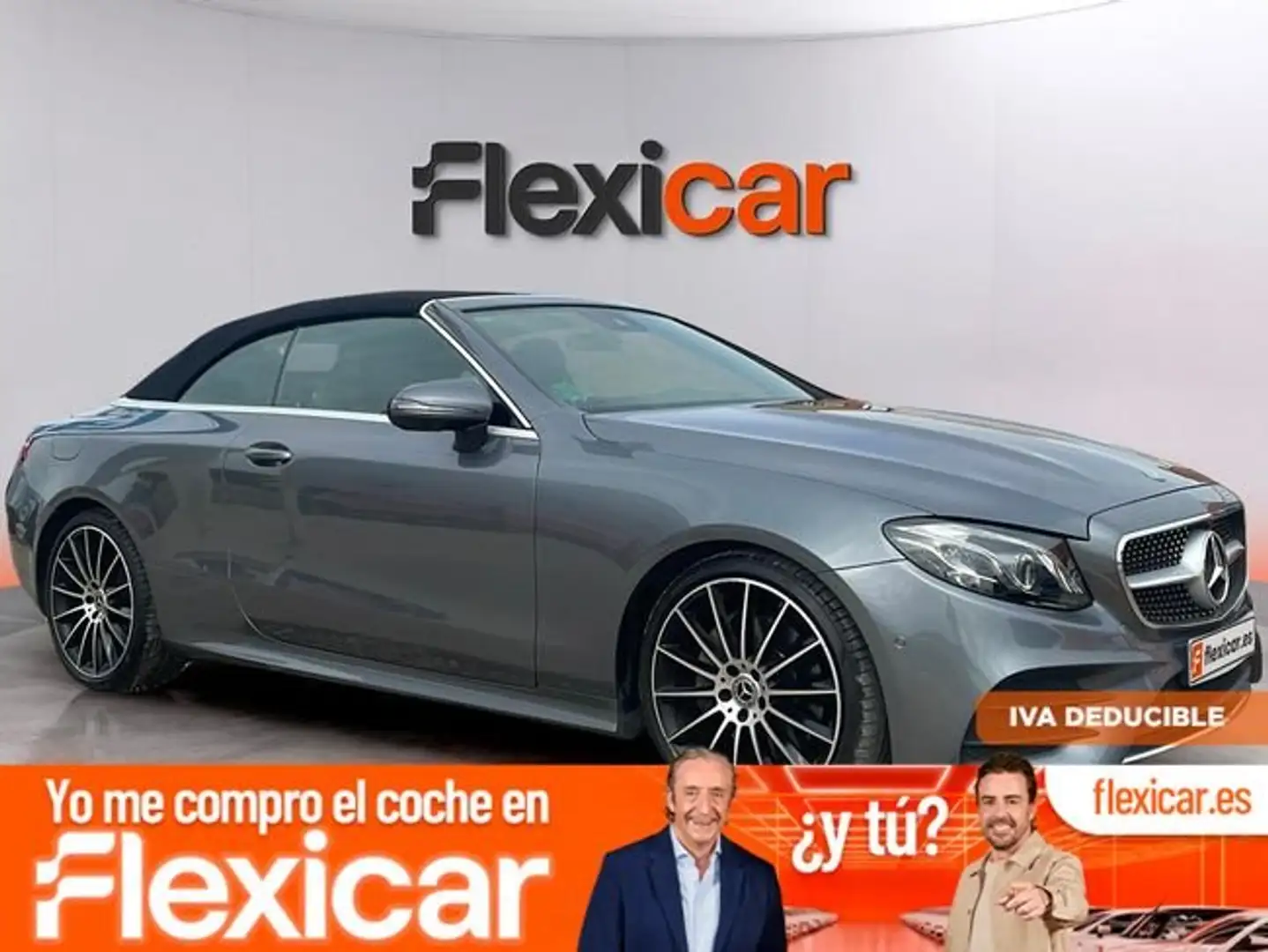 Mercedes-Benz E 220 Cabrio 220d 4Matic Gris - 1