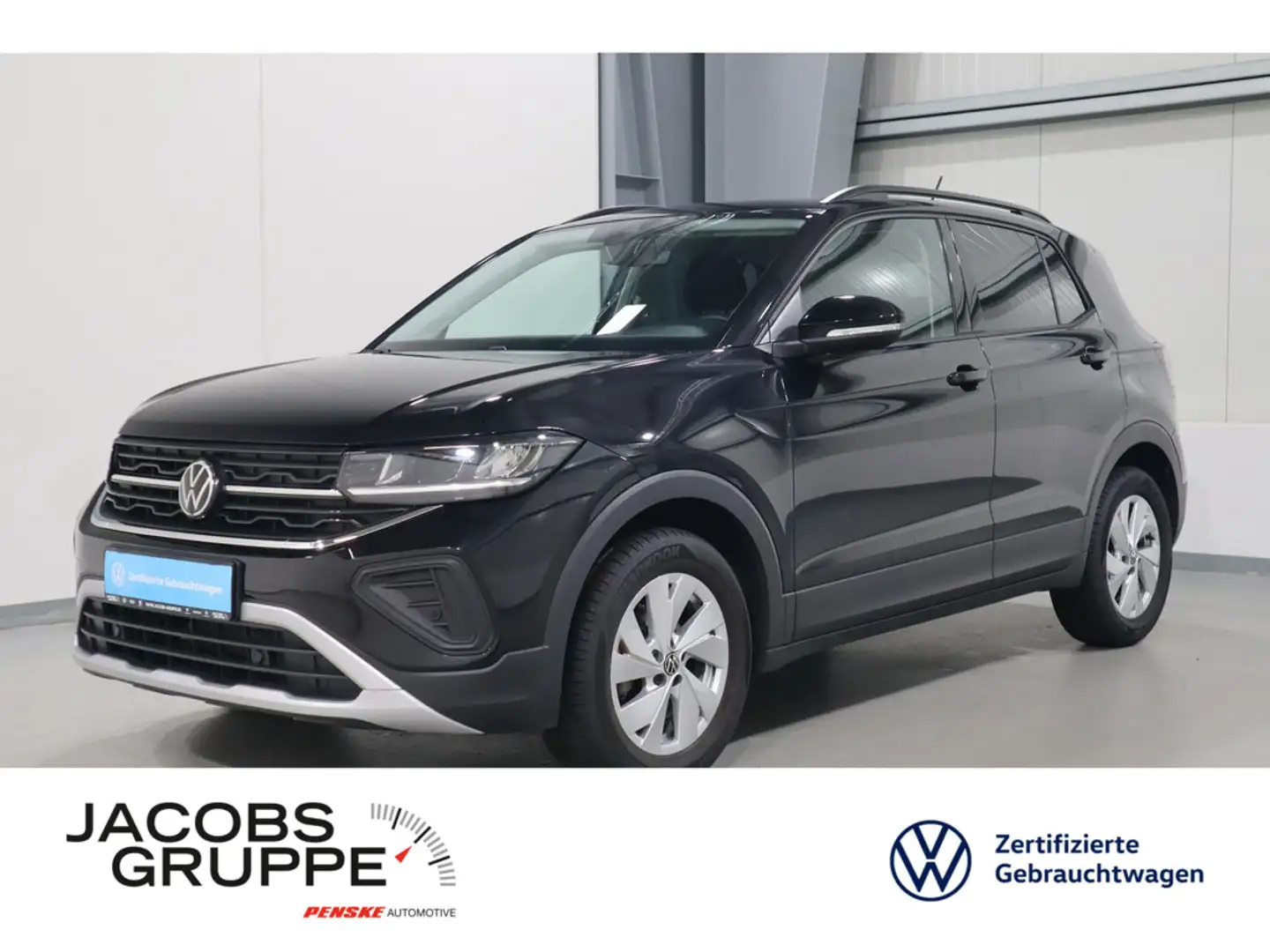 Volkswagen T-Cross 1.0 TSI Navi*SHZ*KLIMA*APP Life Schwarz - 1