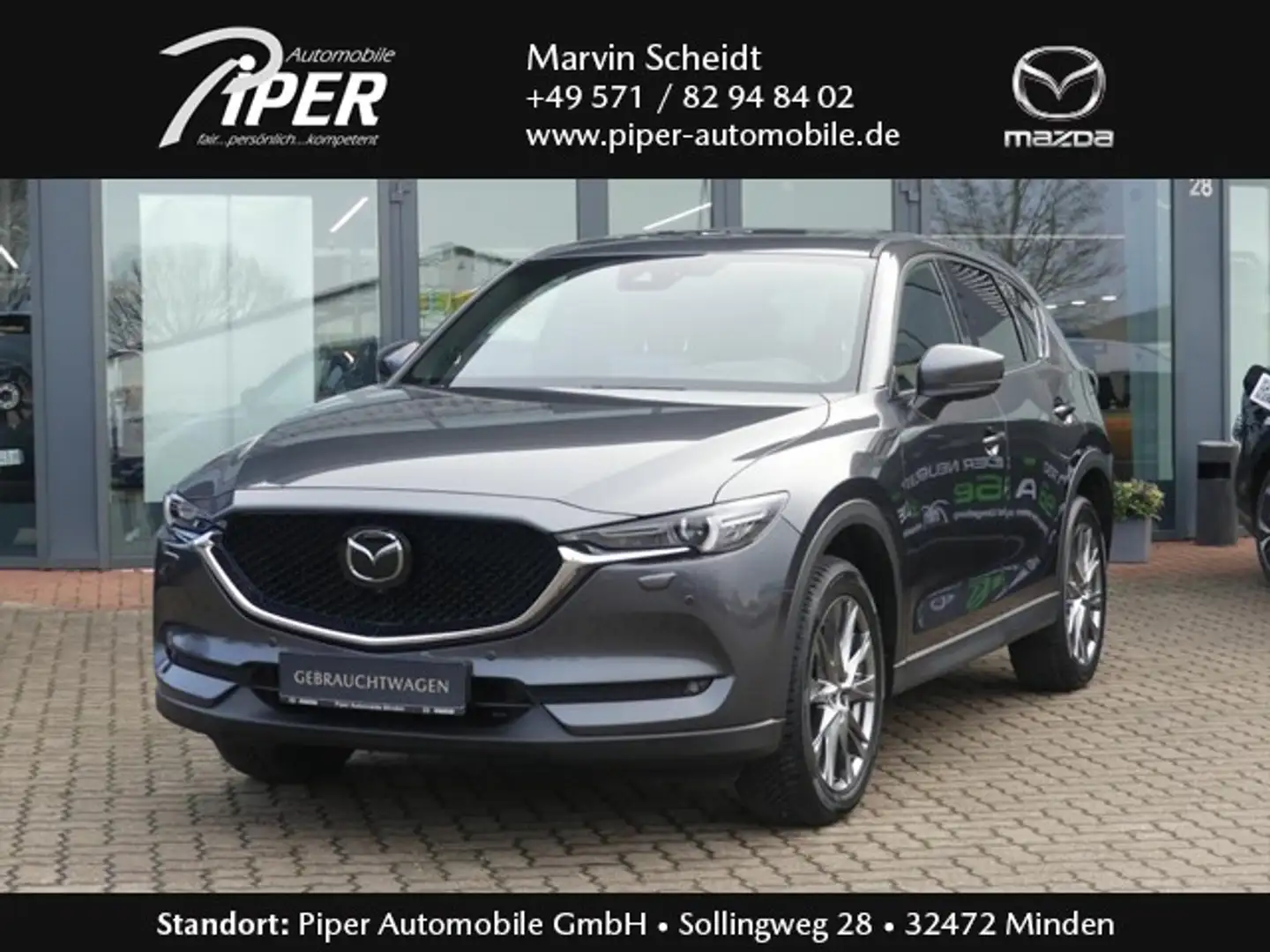 Mazda CX-5 SKYACTIV-G 194 Sports-Line Sports Plus Paket GSD + Grau - 1