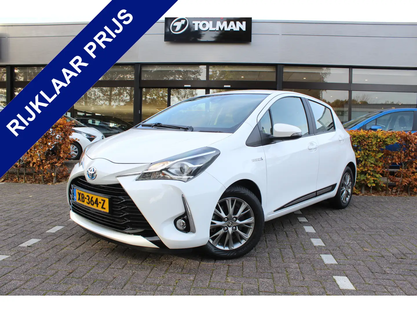 Toyota Yaris 1.5 Hybrid Design Sport | Rijklaar | Trekhaak | Al Wit - 1
