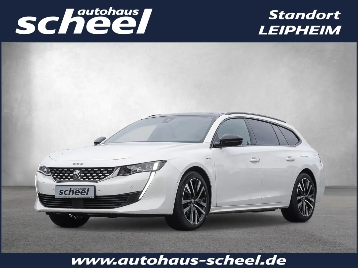 Peugeot 508 Hybrid 225 (Plug-In) SW GT FLA SpurH Nacht Weiß - 1