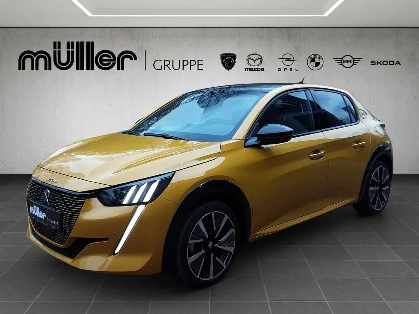 Peugeot 208 Allure GT-Line Elektromotor 136 Amarillo - 1