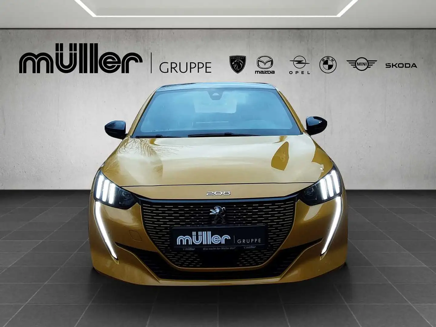 Peugeot 208 Allure GT-Line Elektromotor 136 Amarillo - 2
