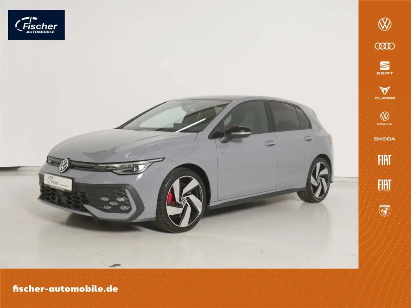 Volkswagen Golf GTI 2.0 TSI Black Style DSG AHK/LED/NAV/HUD Grau - 1